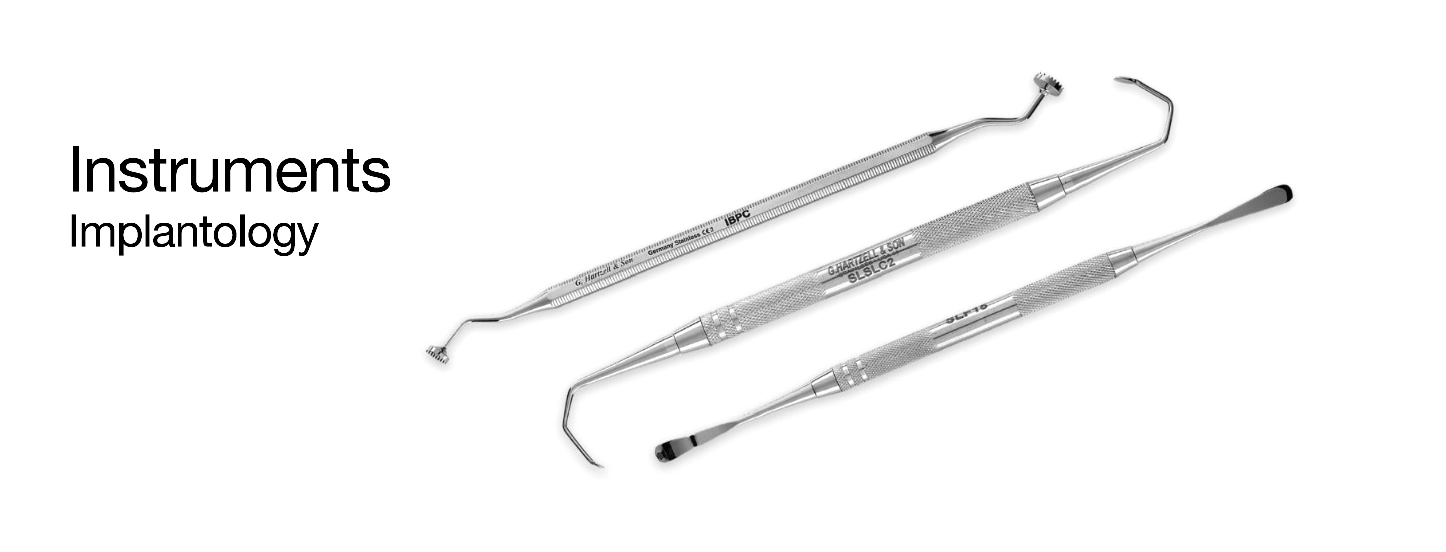 Carefully crafted by skilled professionals, DenMat’s Hartzell® implantology instruments have maintained the same high standards of manufacturing excellence established by their founders in 1935.